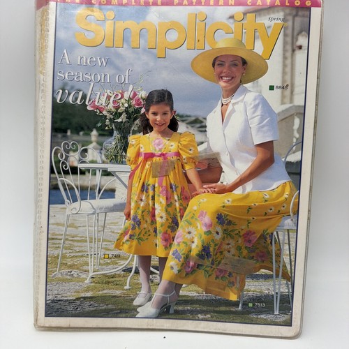 Simplicity catalog sewing - simplicity,