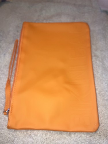 Orange storage bag with