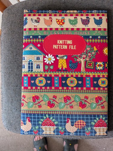 Knitting pattern file storage - pattern,