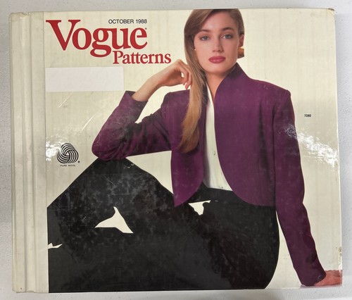 Vintage october 1988 vogue - vintage,